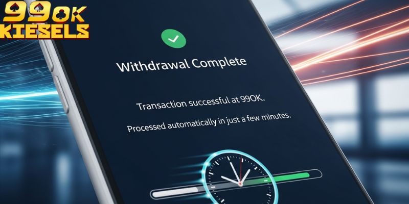 99OK - Cá Cược Uy Tín Đăng Ký Tài Khoản Tặng 200% Giao dịch rút tiền được xử lý tự động và nhanh chóng chỉ trong vài phút.